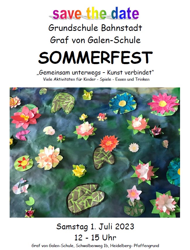 Sommerfest Plakat HP